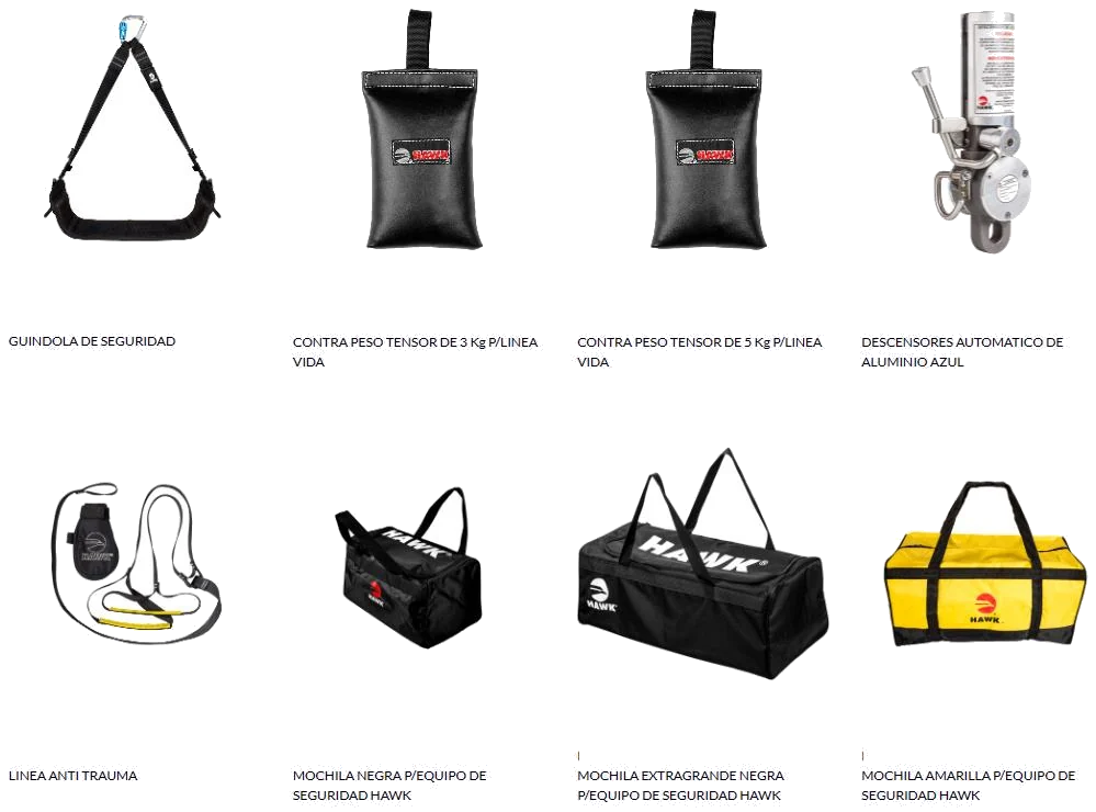 Accesorios Contra Caídas HAWK — vista 4