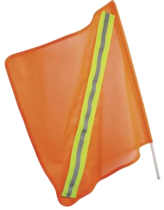 Banderín de malla con reflejante