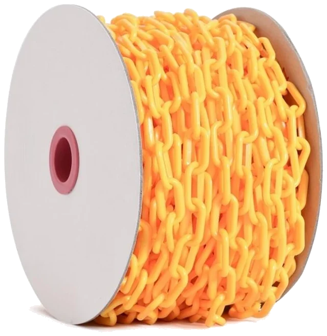 Cadena plástica Amarilla