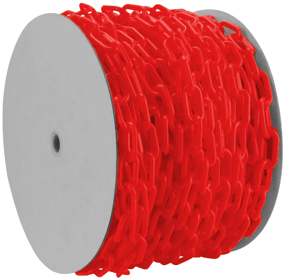 Cadena plástica Roja