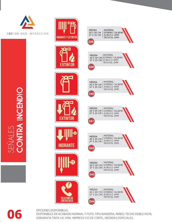 Señales Contra Incendio — vista 3