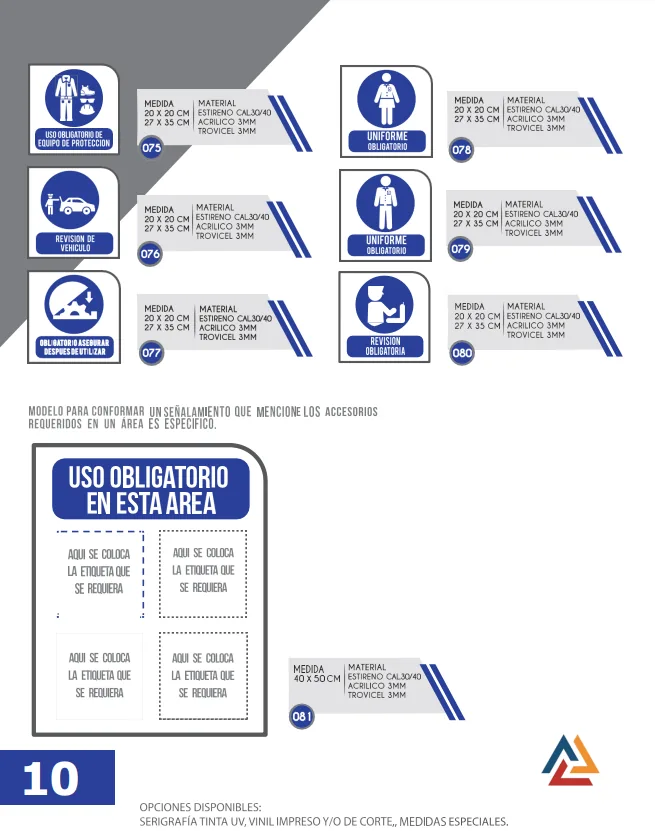 Señales de Obligación — vista 2