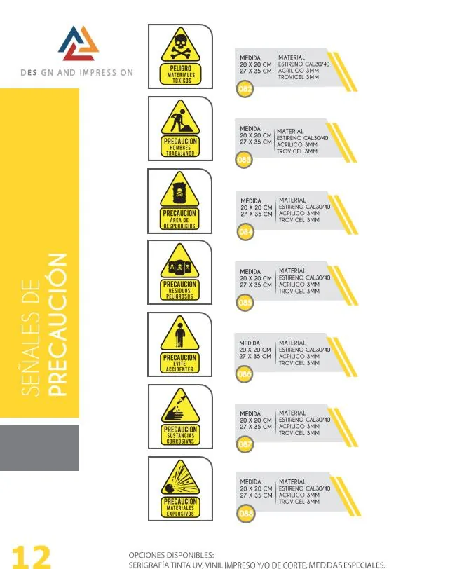 Señales de Precaución — vista 2