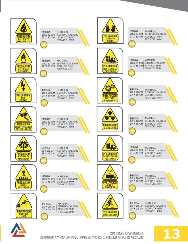 Señales de Precaución — vista 3