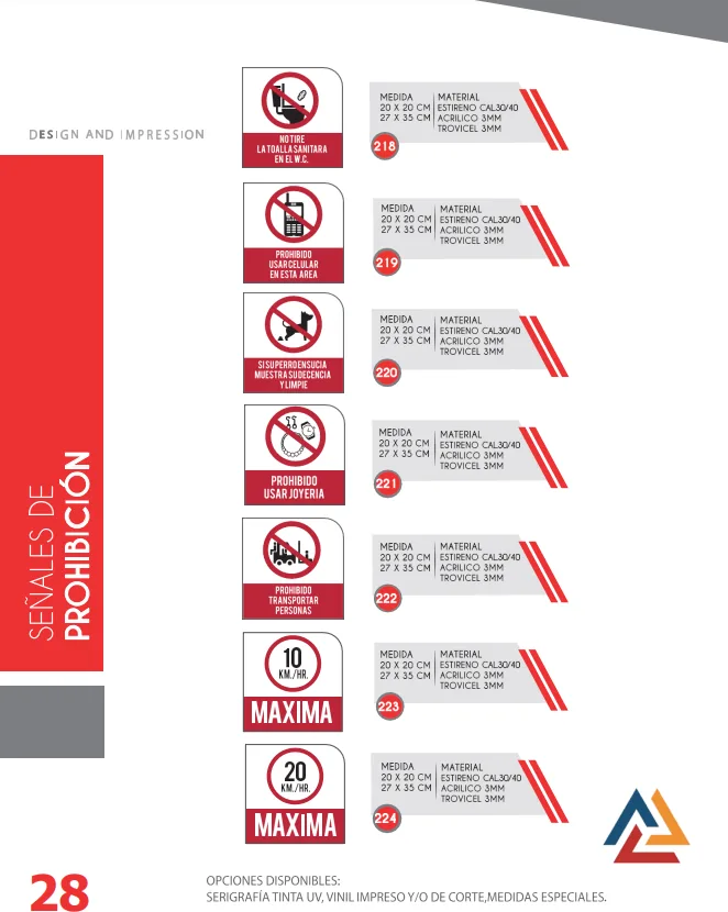 Señales de Prohibición — vista 2